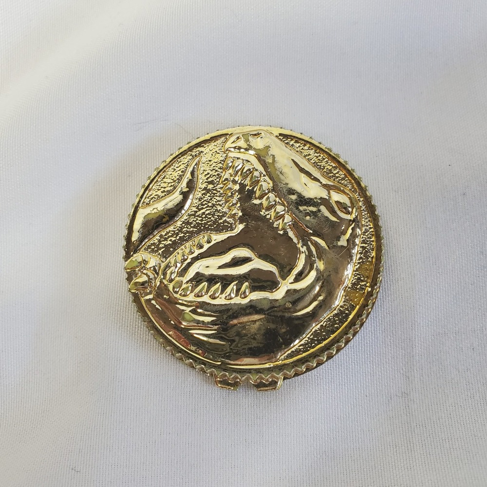 Vintage 1991 Power Rangers Power Morpher Tyrannosaurus T-Rex Coin Bandai MMPR